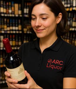 Emily AI wine assistant at ARC Liquor Harvey Ave