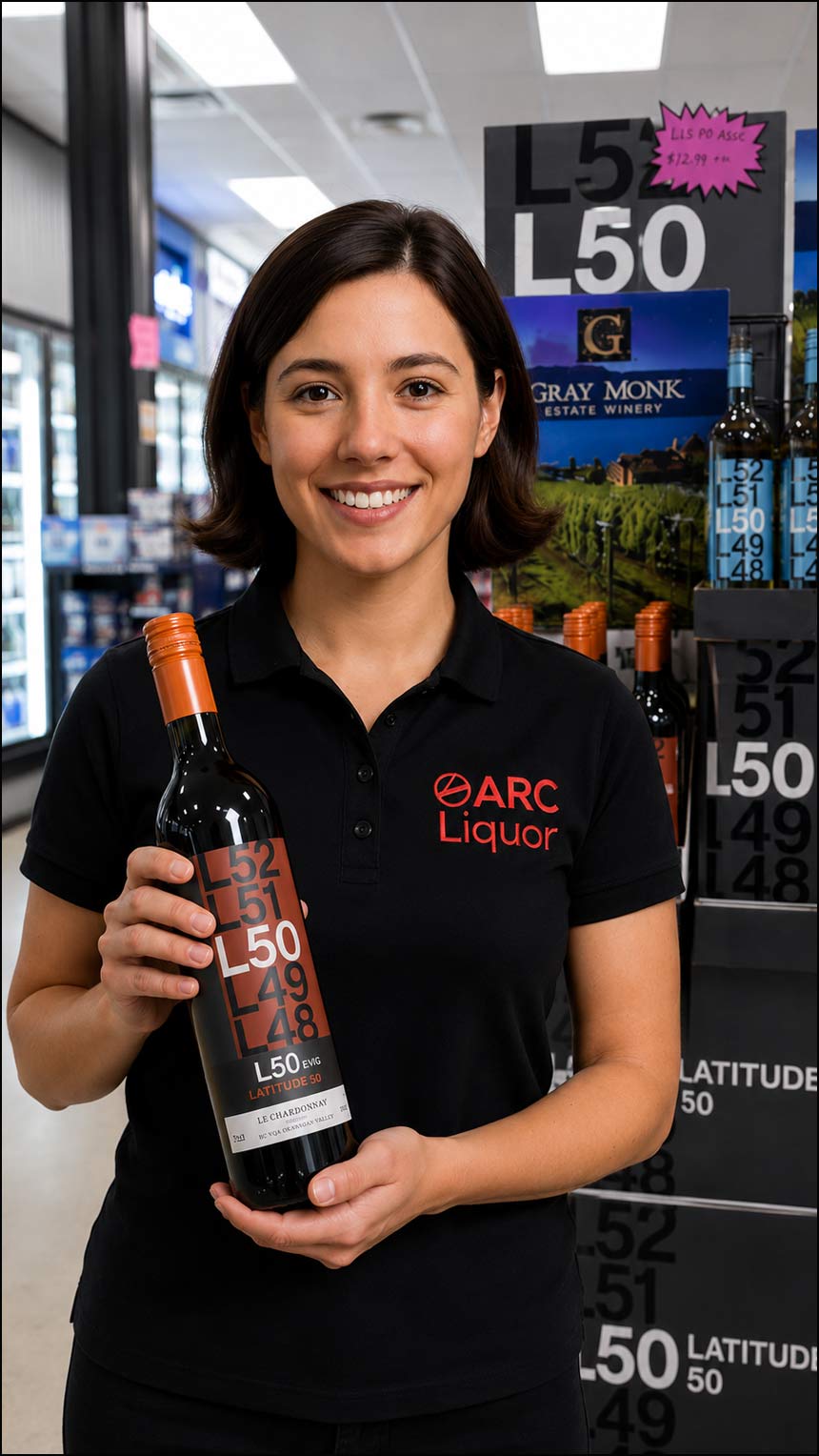 Wine pairing suggestions at ARC Liquor