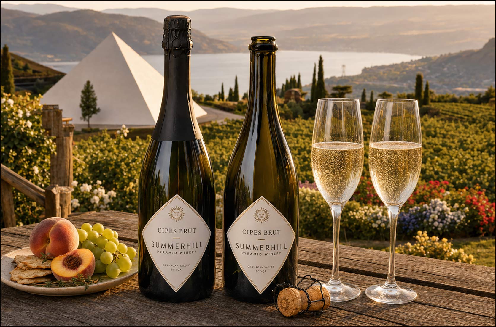 Summerhill Pyramid Winery and its organic Okanagan wines