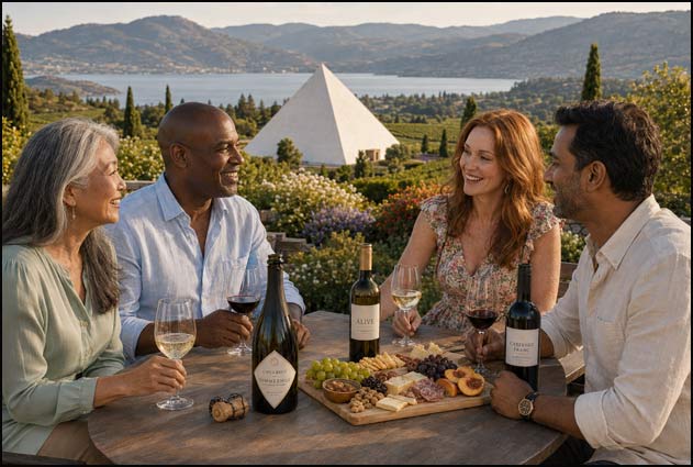 A selection of Summerhill Pyramid Winery wines available at ARC Harvey