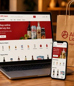 Shop online at ARC Liquor Harvey Ave