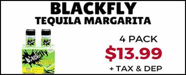 Blackfly Tequila Margarita – 4 Pack